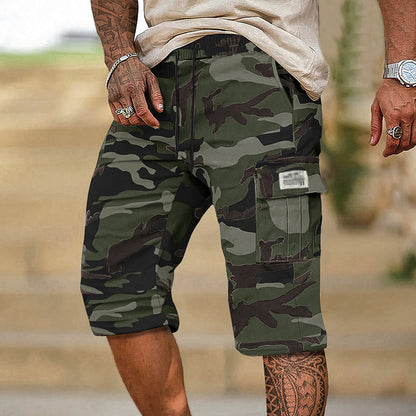 📢📢50% OFF !! ⏰Men's Camouflage Cargo Shorts with Multiple Pocket