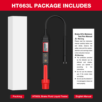 📢📢50% OFF !! ⏰High-Precision Brake Fluid Tester