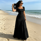 📢📢40% OFF !! ⏰Women's Square Neck Bodice & Maxi Skirt Set