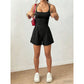 📢📢50% OFF !! ⏰Women's Casual Spaghetti Strap Short Jumpsuit