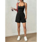 📢📢50% OFF !! ⏰Women's Casual Spaghetti Strap Short Jumpsuit