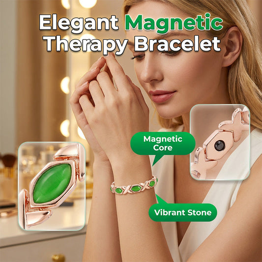 📢📢50% OFF !! ⏰Cross & Cat's Eye Magnetic Bracelet