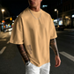 📢📢50% OFF !! ⏰Men's Urban Style Loose Fit Short Sleeve Shirt
