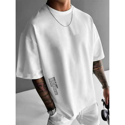 📢📢50% OFF !! ⏰Men's Urban Style Loose Fit Short Sleeve Shirt