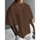 📢📢50% OFF !! ⏰Men's Urban Style Loose Fit Short Sleeve Shirt