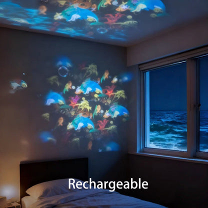 📢📢50% OFF !! ⏰Dynamic Rotating LED Projector Light