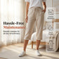 📢📢50% OFF !! ⏰Women's Casual Cotton Linen Capris