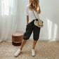 📢📢50% OFF !! ⏰Women's Casual Cotton Linen Capris