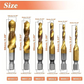 📢📢50% OFF !! ⏰6PCS Multipurpose Compound Spiral Tap Set