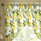 📢📢50% OFF !! ⏰Botanical Print Rod Pocket Window Curtains