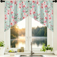 📢📢50% OFF !! ⏰Botanical Print Rod Pocket Window Curtains