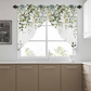📢📢50% OFF !! ⏰Botanical Print Rod Pocket Window Curtains