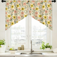 📢📢50% OFF !! ⏰Botanical Print Rod Pocket Window Curtains
