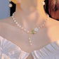 🌹 LIMITED-TIME 50% OFF! ✨ Roses and Pearls Necklace – Romantic, Alloy, Adjustable ✨