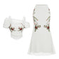 📢📢50% OFF !! ⏰Women's Off-Shoulder Top & Fishtail Skirt Set