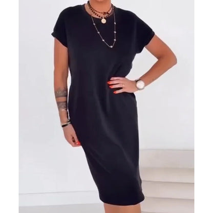 📢📢50% OFF !! ⏰Women's Casual Short Sleeve T-Shirt Dress