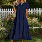 📢📢40% OFF !! ⏰Women's Elegant V-Neck Short Sleeve Dress