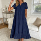 📢📢40% OFF !! ⏰Women's Elegant V-Neck Short Sleeve Dress