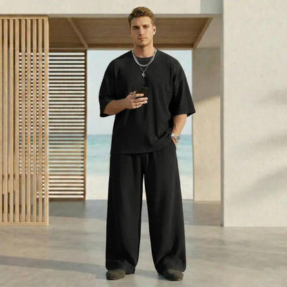 📢📢40% OFF !! ⏰Men's Modern Casual Pleated Tracksuit