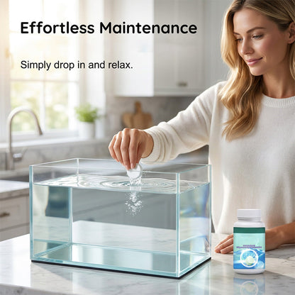📢📢50% OFF !! ⏰Effervescent Tablets for Crystal Clear Fish Tanks