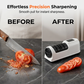 📢📢50% OFF !! ⏰3-Stage Electric & Manual Knife Sharpener