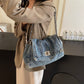 📢📢40% OFF !! ⏰Retro Large Capacity Chain Strap Shoulder Bag