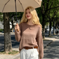 📢📢50% OFF !! ⏰Women's Sheer Open-Knit Sun-Protective Pullover Top