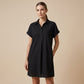 📢📢50% OFF !! ⏰Casual Short Sleeve Button Pocket Dress