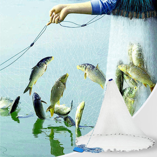 📢📢50% OFF !! ⏰Hand Cast Fishing Net