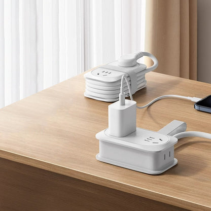 📢📢50% OFF !! ⏰Compact Multi-Outlet Power Strip