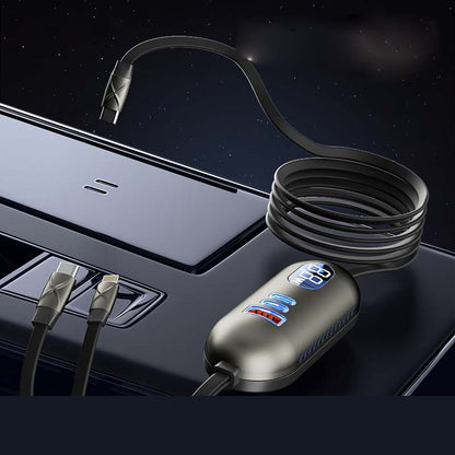 📢📢40% OFF !! ⏰Multi-Port Car Charger with 1.5m Extension Cable
