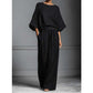 📢📢40% OFF !! ⏰Women's Two-Piece Loose Fit Top and Wide-Leg Pants Set