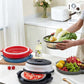 📢📢50% OFF !! ⏰Collapsible Microwave Cover with Base Mat