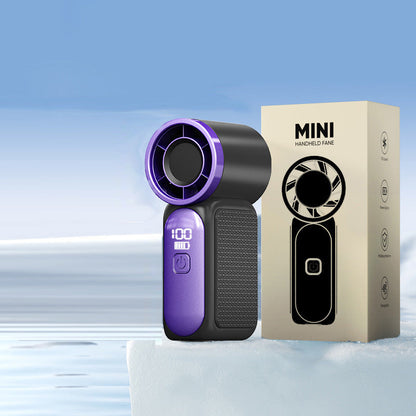 📢📢50% OFF !! ⏰Portable Long-Lasting Handheld High-Speed Small Fan