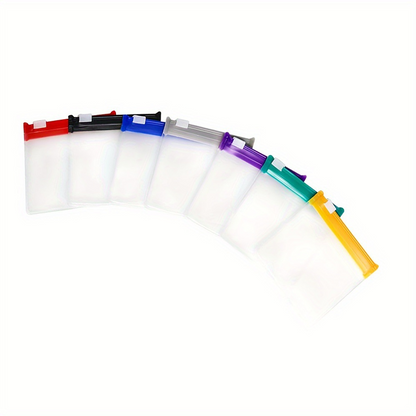 📢📢50% OFF !! ⏰7 Pcs Reusable Clear Pill Bags with Slide Lock