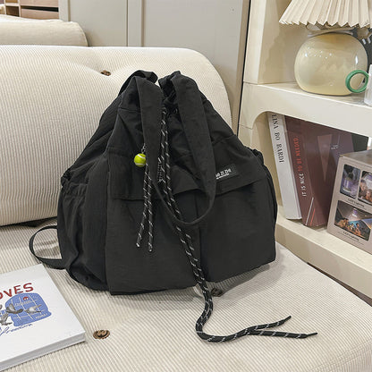 📢📢50% OFF !! ⏰Large-Capacity Drawstring Convertible Tote Backpack