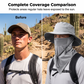 📢📢50% OFF !! ⏰Breathable Fisherman Hat with Detachable Face Mask
