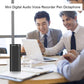 📢📢50% OFF !! ⏰Mini Digital Audio Voice Recorder Pen Dictaphone