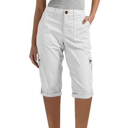 📢📢50% OFF !! ⏰Women's Casual Cargo Capri Pants with Pockets