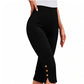 📢📢50% OFF !! ⏰Women's Comfortable Tummy Control Stretch Capris