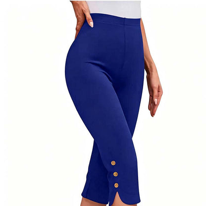 📢📢50% OFF !! ⏰Women's Comfortable Tummy Control Stretch Capris