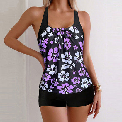 📢📢40% OFF !! ⏰Women's Printed Two-Piece Swimsuit