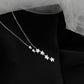 📢📢50% OFF !! ⏰Women’s Cascading Star Lariat Necklace