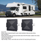 📢📢50% OFF !! ⏰🔥🔥Aluminum RV Bumper End Cap