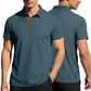 📢📢50% OFF !! ⏰Men's Casual Short Sleeve Collared Shirt