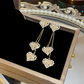 📢📢50% OFF !! ⏰Romantic Long Chain Heart Drop Earrings