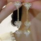 📢📢50% OFF !! ⏰Romantic Long Chain Heart Drop Earrings