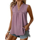 📢📢50% OFF !! ⏰Women’s Polka-Dot Sleeveless Top with Lace V-Neck