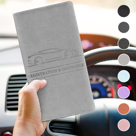 📢📢50% OFF !! ⏰Car Magnetic Closure Essential Document Organizer