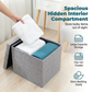 📢📢40% OFF !! ⏰Multi-Function Storage Cube with Padded Seat
